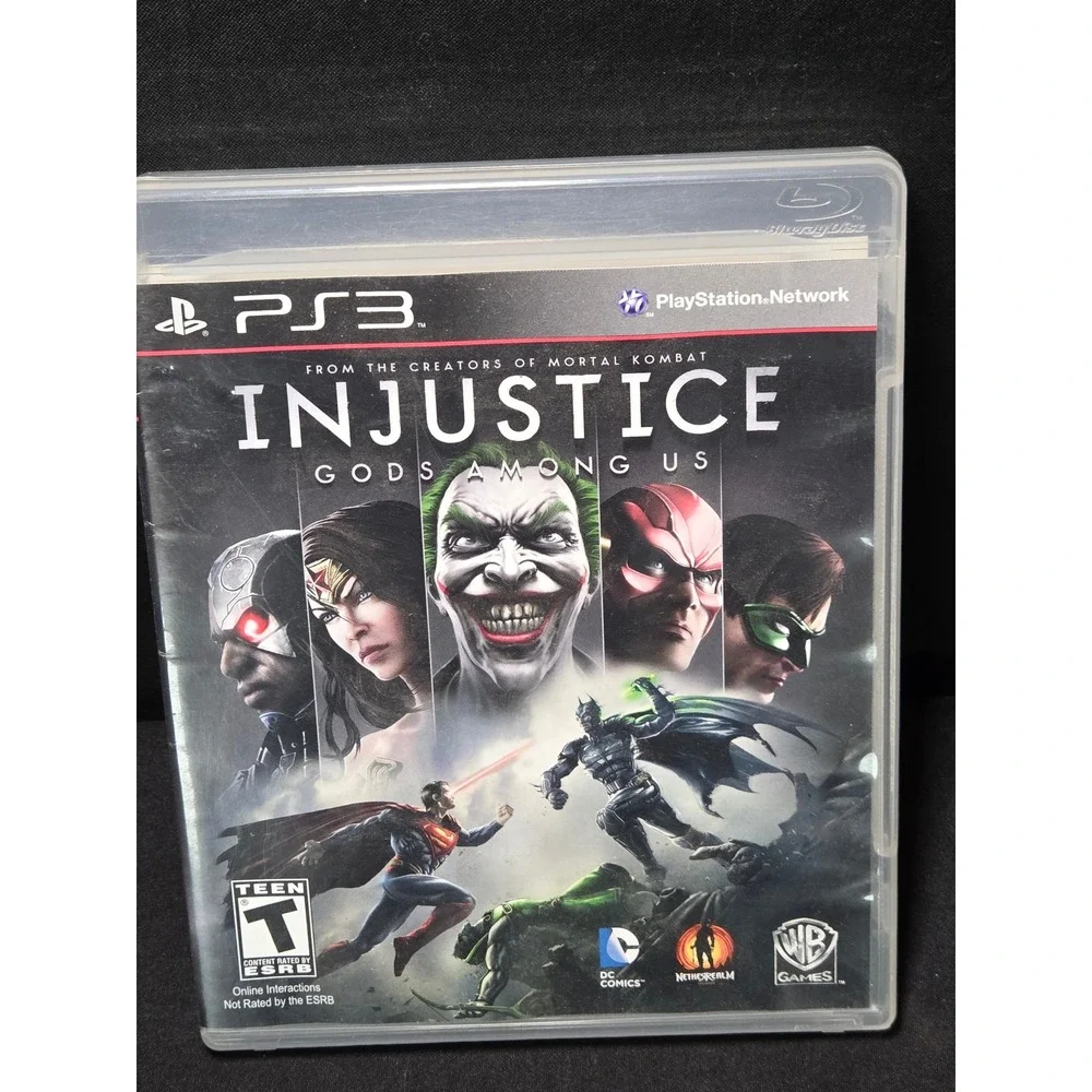 Injustice Gods Among‎ Us Sony PS3 PlayStation 3 DC Comics Fighting Game T Rated
